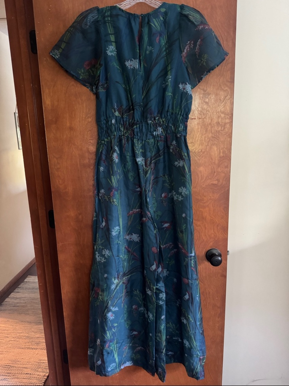 Anthropologie Silk Somerset Jumpsuit - Picture 2 of 7